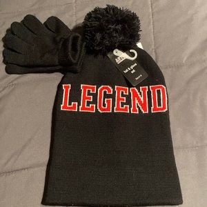 Astor Hat & Gloves Set